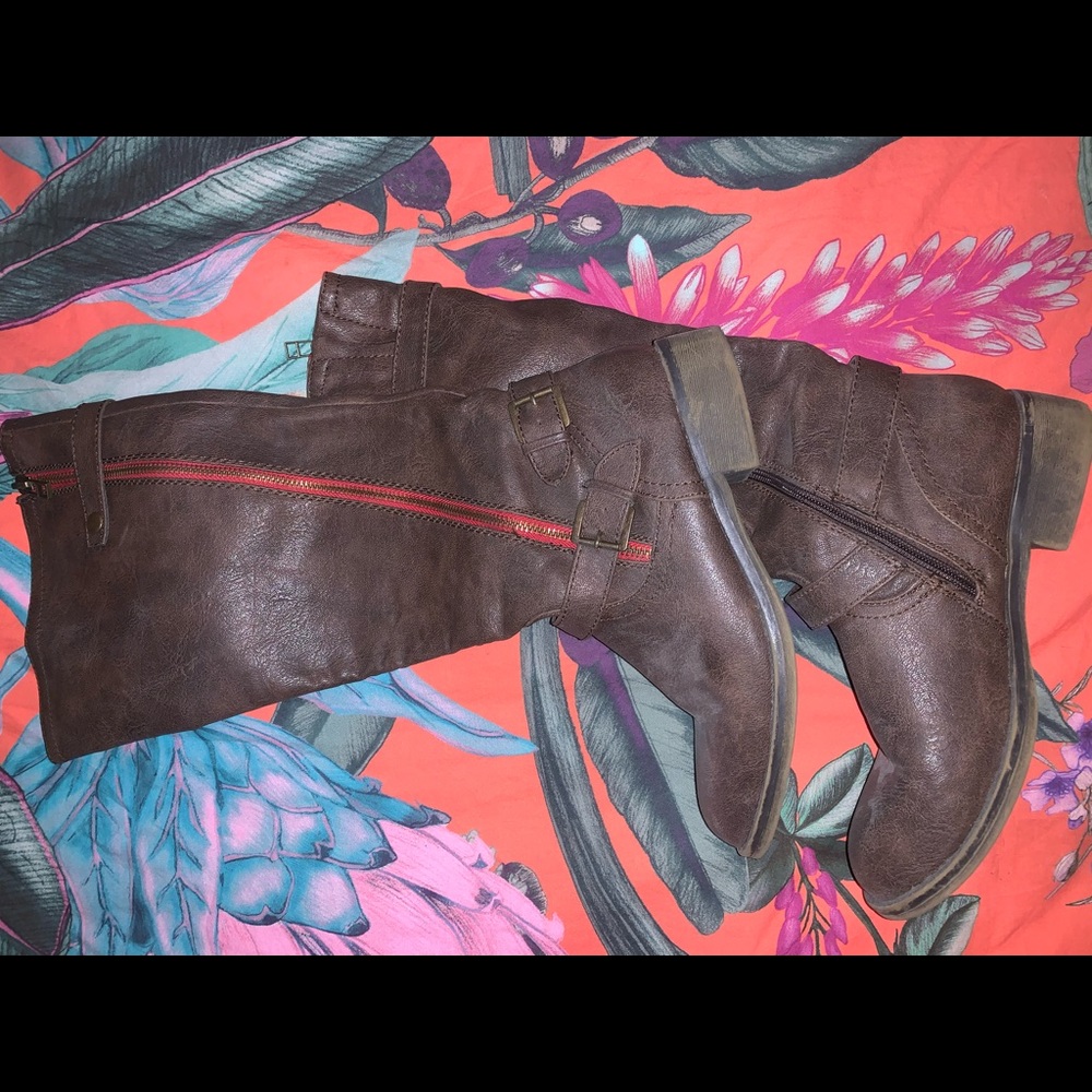 Leather Boots